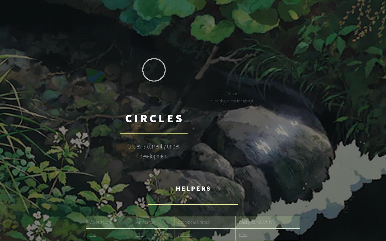 Carrd profile picture for @circles